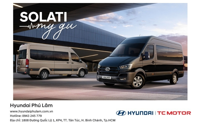  Ngoại thất của Hyundai Solati