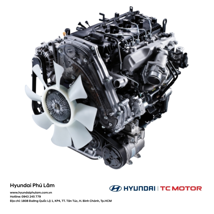 Động cơ Diesel 2.5L CRDi