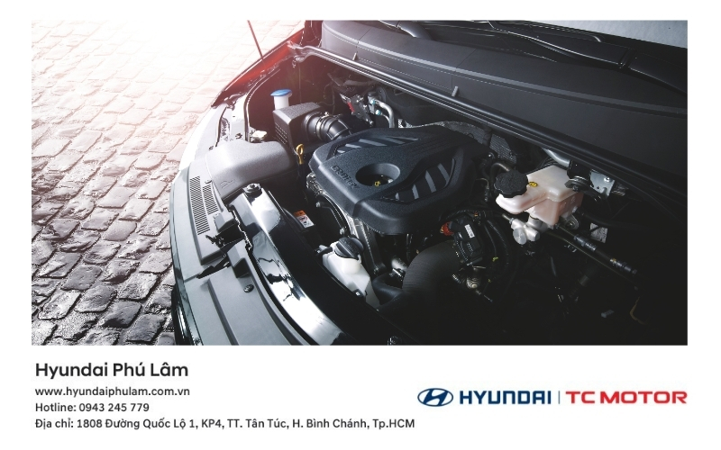 Động cơ mạnh mẽ của Hyundai Solati
