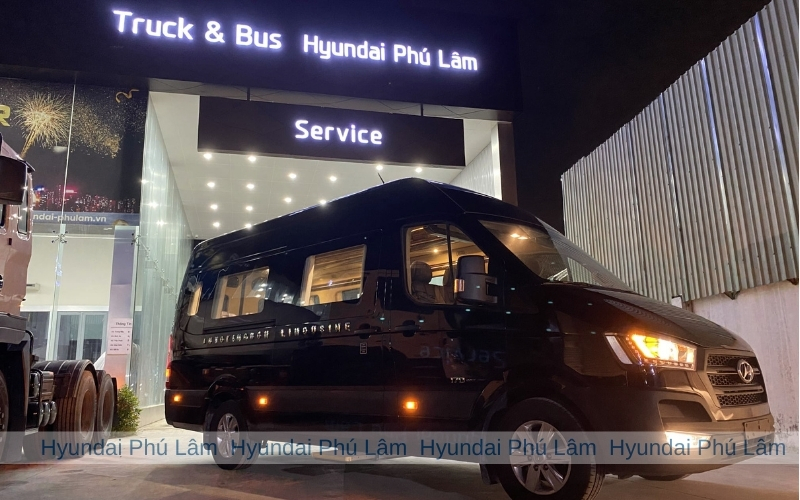 Ngoại thất của Hyundai Solati Limousine