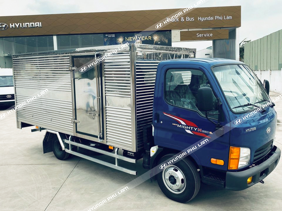 Xe tải N250SL thùng kín vách inox
