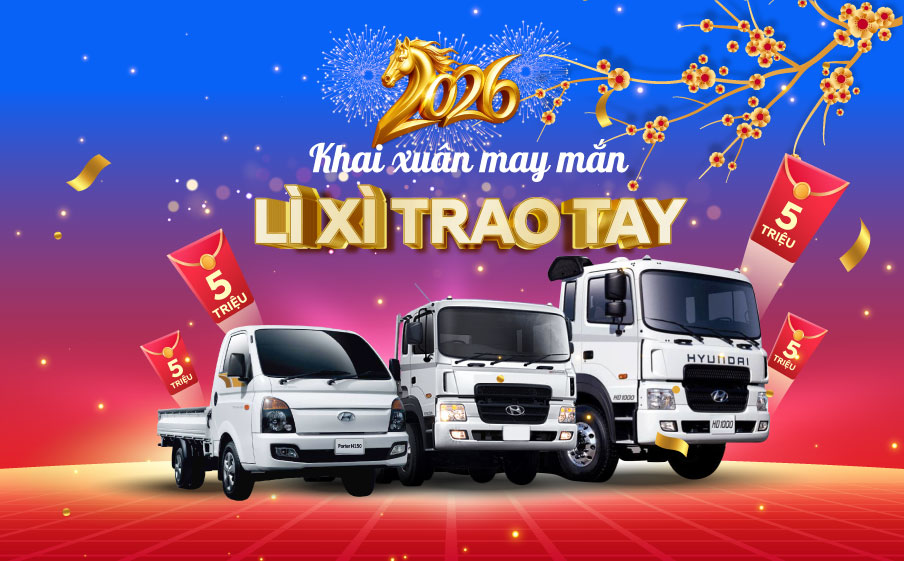 ƯU ĐÃI THÁNG 1: KHAI XUÂN MAY MẮN - LÌ XÌ TRAO TAY