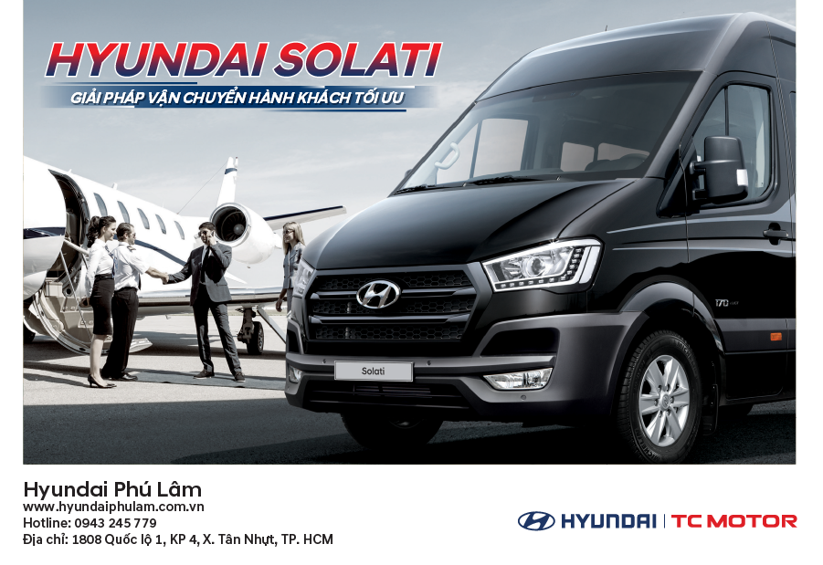 HYUNDAI SOLATI - GIẢI PHÁP VẬN CHUYỂN HÀNH KHÁCH TỐI ƯU!