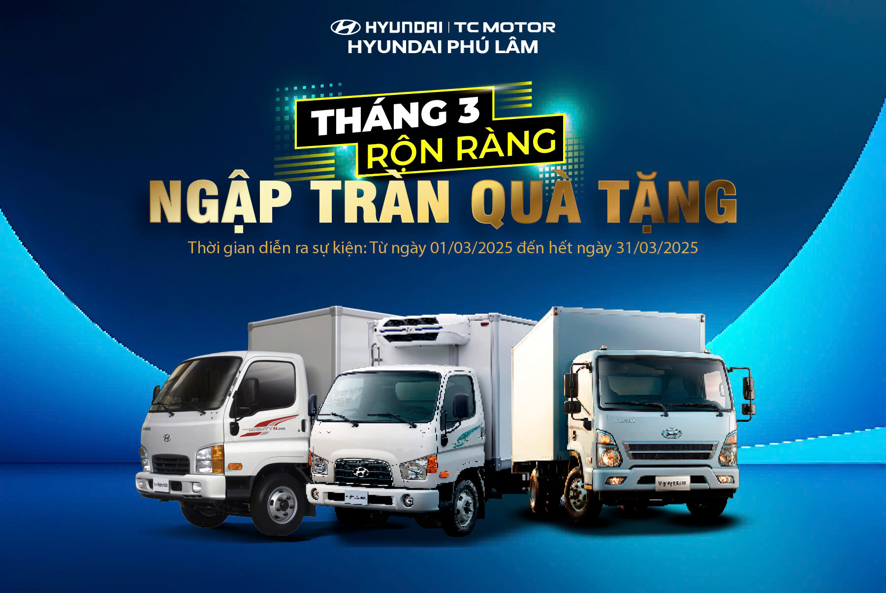 THÁNG 3 RỘN RÀNG - NGẬP TRÀN QUÀ TẶNG